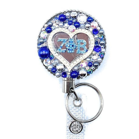 Accessories - Z&B - BLING BADGE REELS ID HOLDER